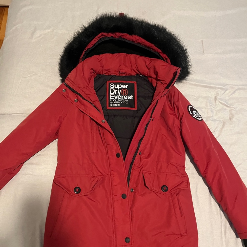 Superdry Women's Red Jacket